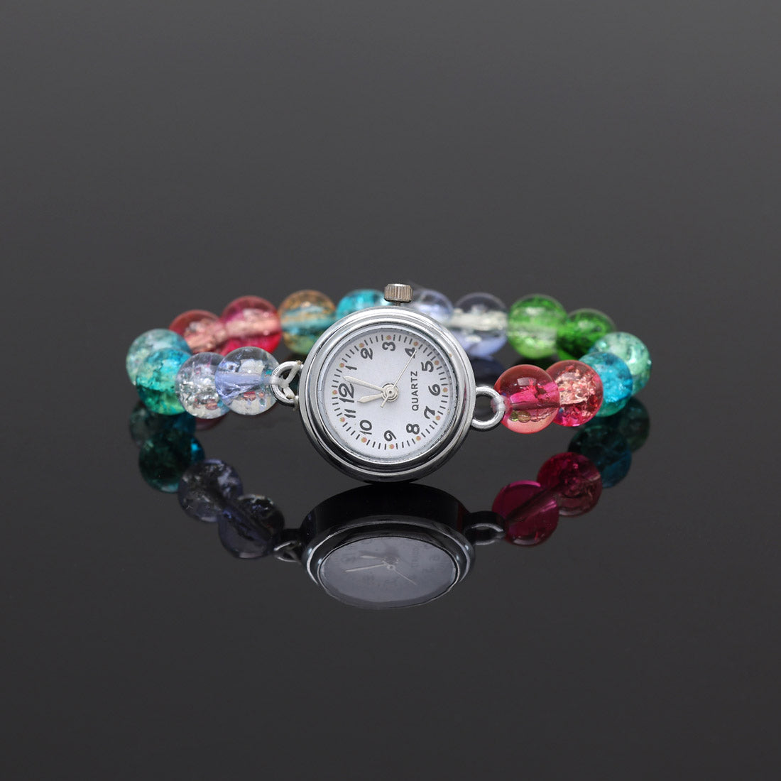 Assorted Color 10 Pieces Bracelet Watch For Girls And Women (BW105CMB) Jewellery GetGlit