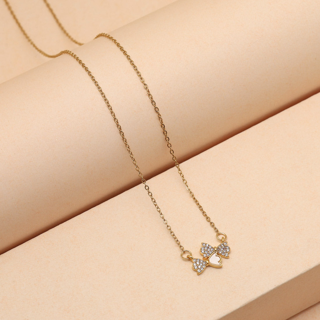 Gold Color Stainless Steel 18k Gold Plated Demi Fine Pendant Jewellery GetGlit