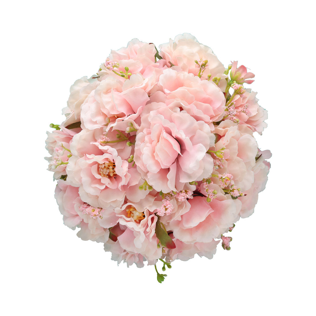 Light Pink Color Rose Flower Hair juda//Bun