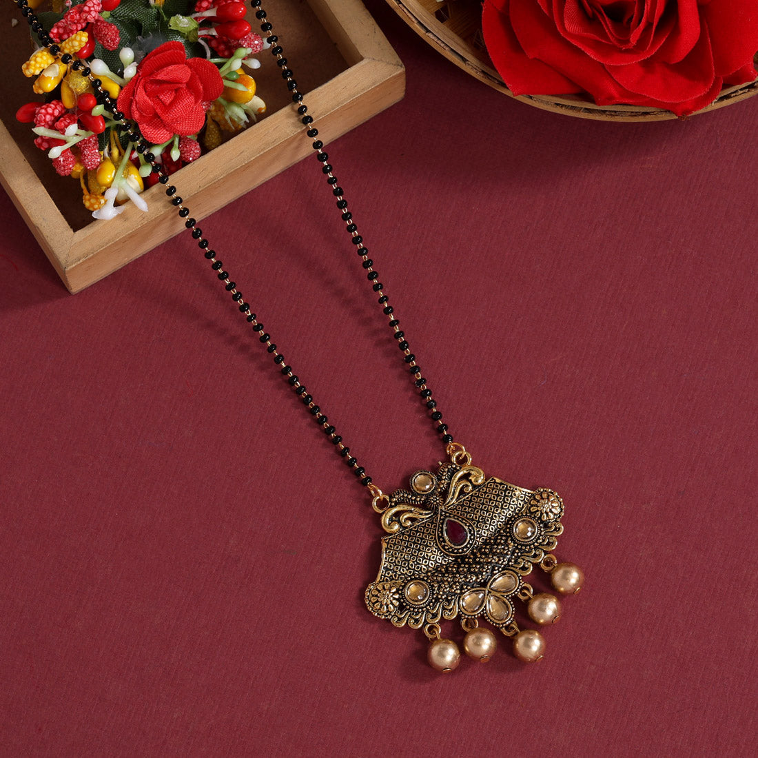 Gold Color Mangalsutra (MS288GLD)