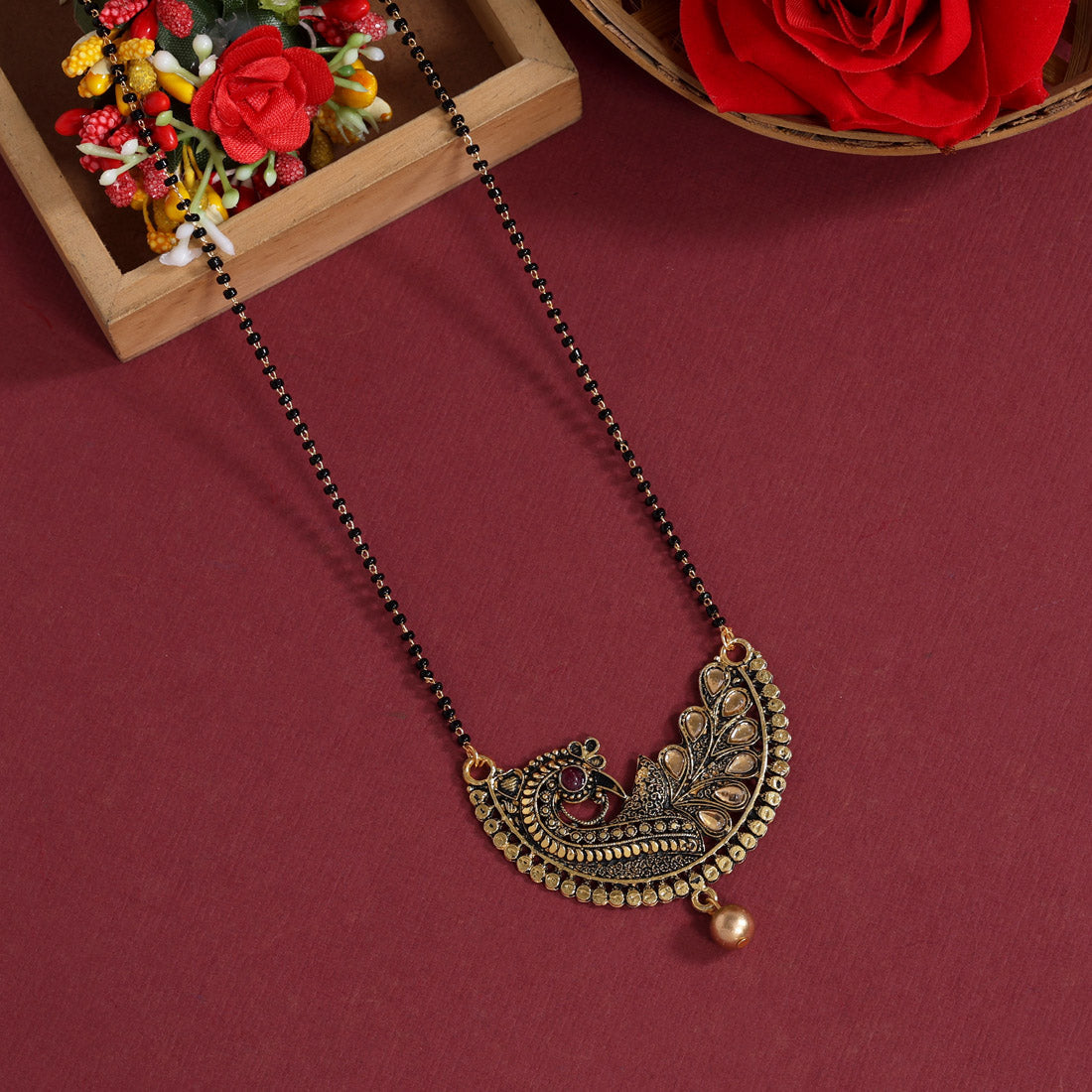 Gold Color Mangalsutra (MS291GLD)