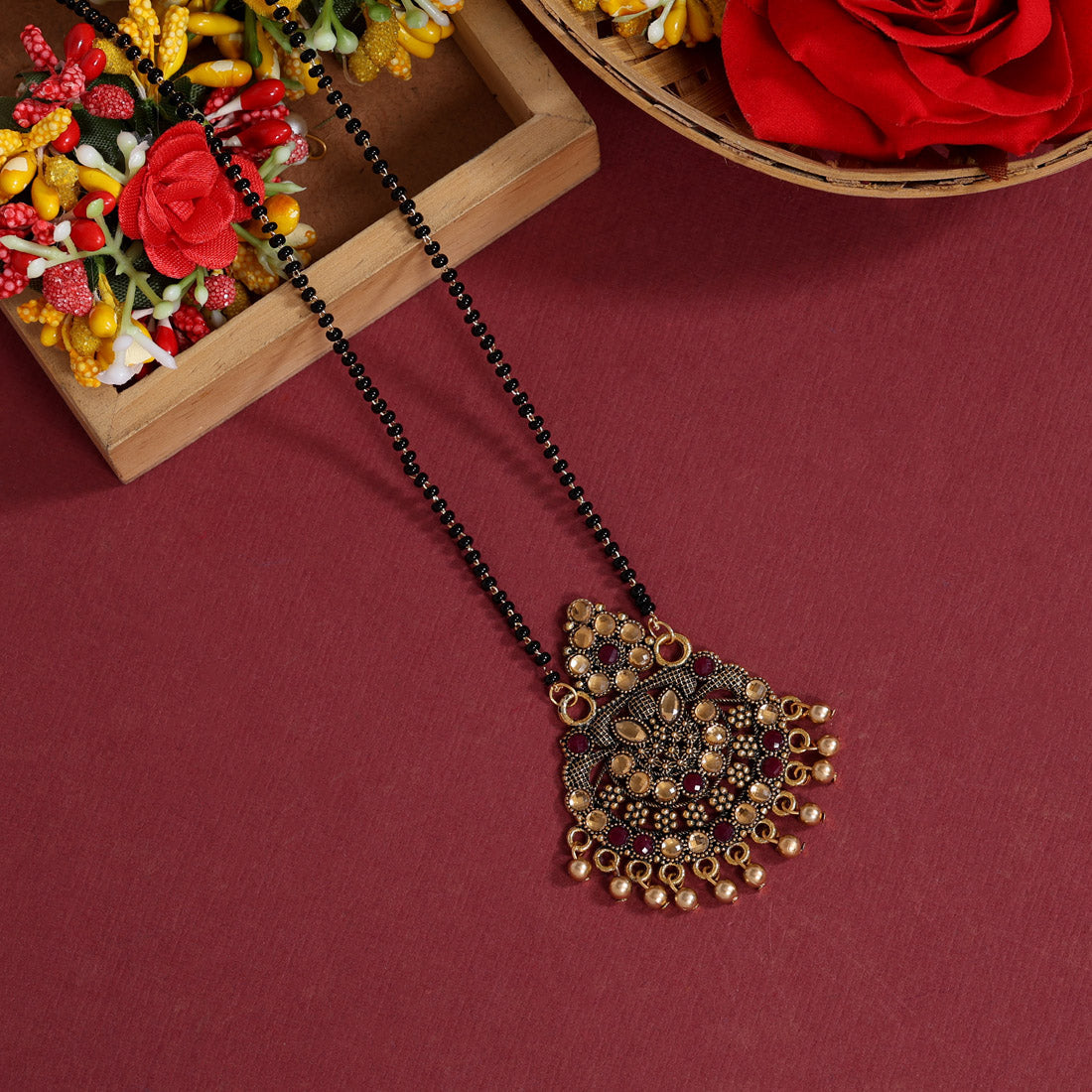 Gold Color Mangalsutra (MS295GLD)