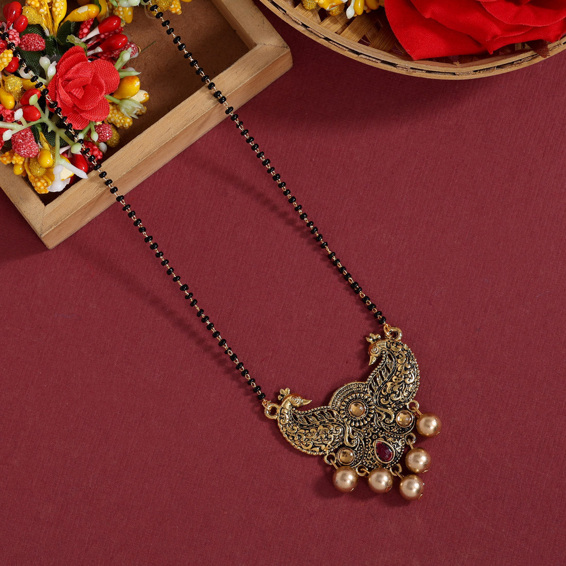 Gold Color Mangalsutra (MS297GLD)