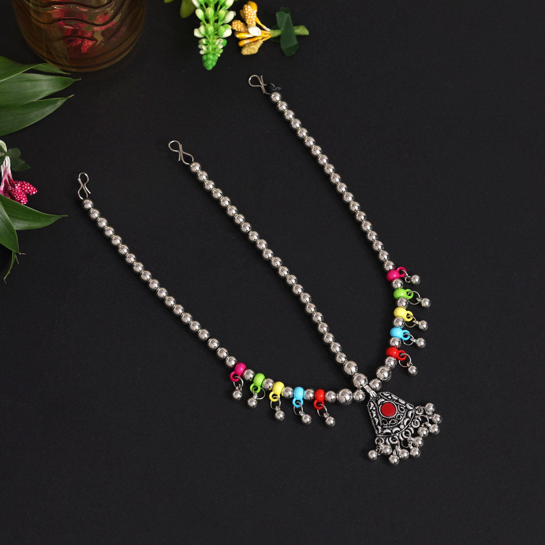 Assorted Color Oxidised Matha Patti (MTP347MLT) Jewellery GetGlit