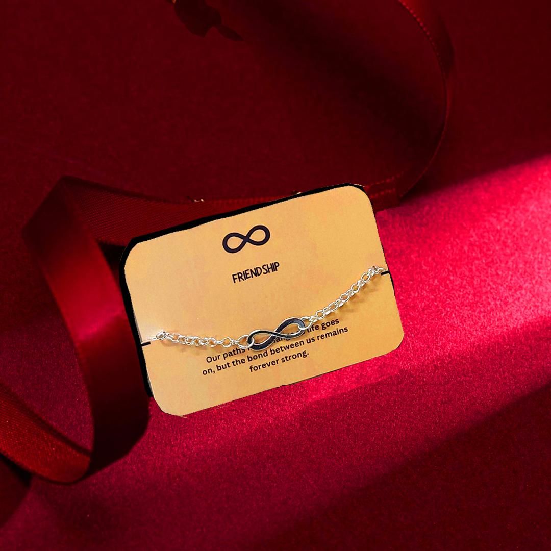 AVR JEWELS Shinning Infinity Bracelet For Women and Girls  Glitstudio   