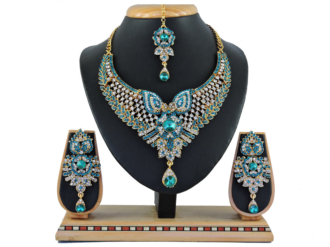 Generic Women's Alloy Necklace set (Turquoise) Jewels Generic   