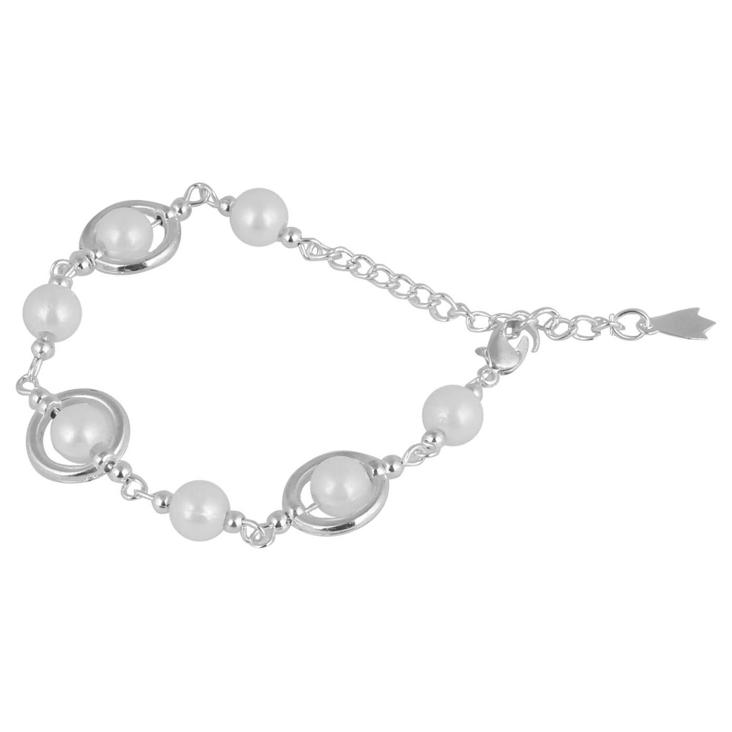 Generic Women's Alloy  Bracelet-Silver Jewels Generic   