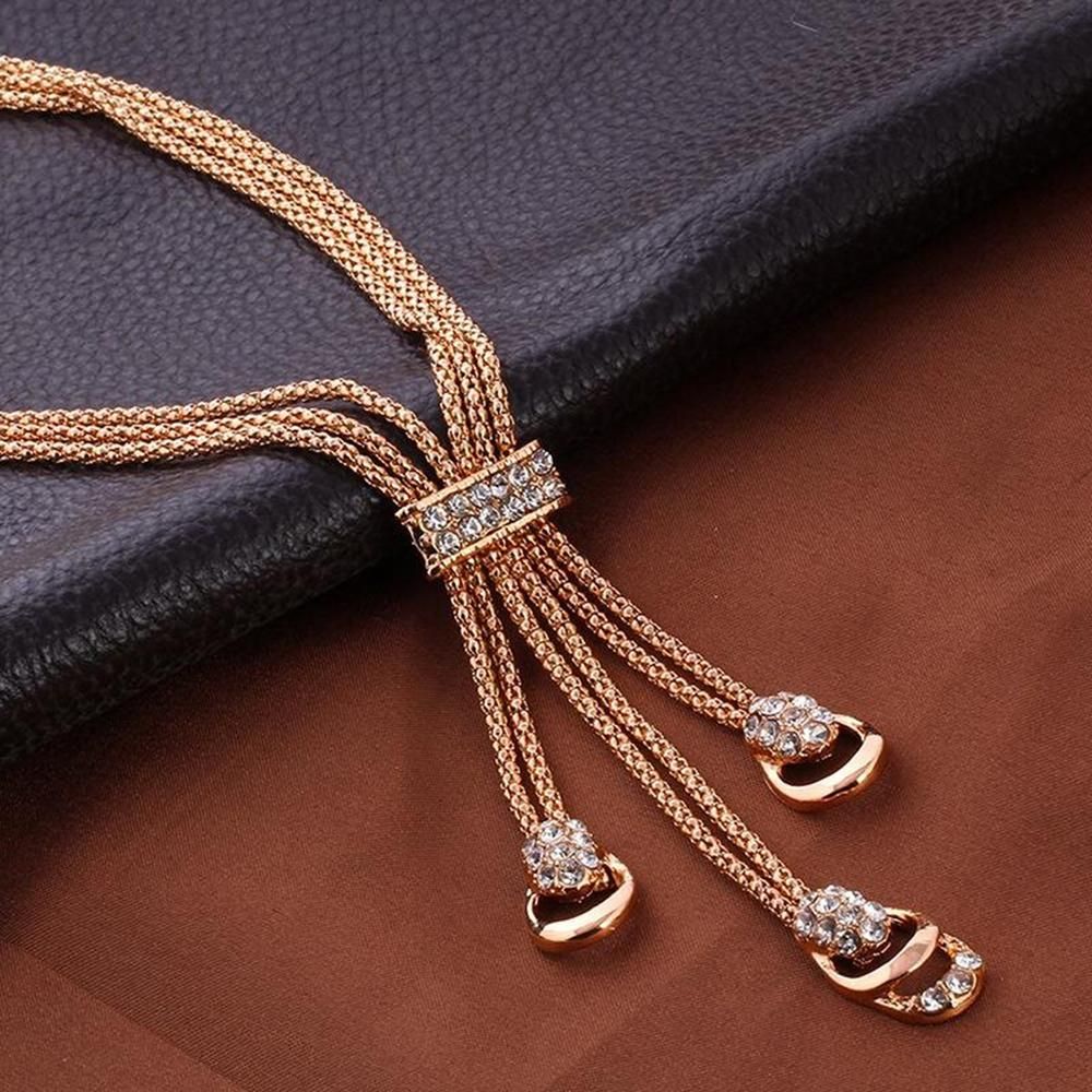 Glistening Diamond Jewellery Set Necklaces Glitstudio   