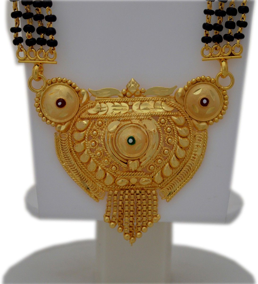 Unique Gold Plated Mangalsutra Gold Plated Jewelley Glitstudio   