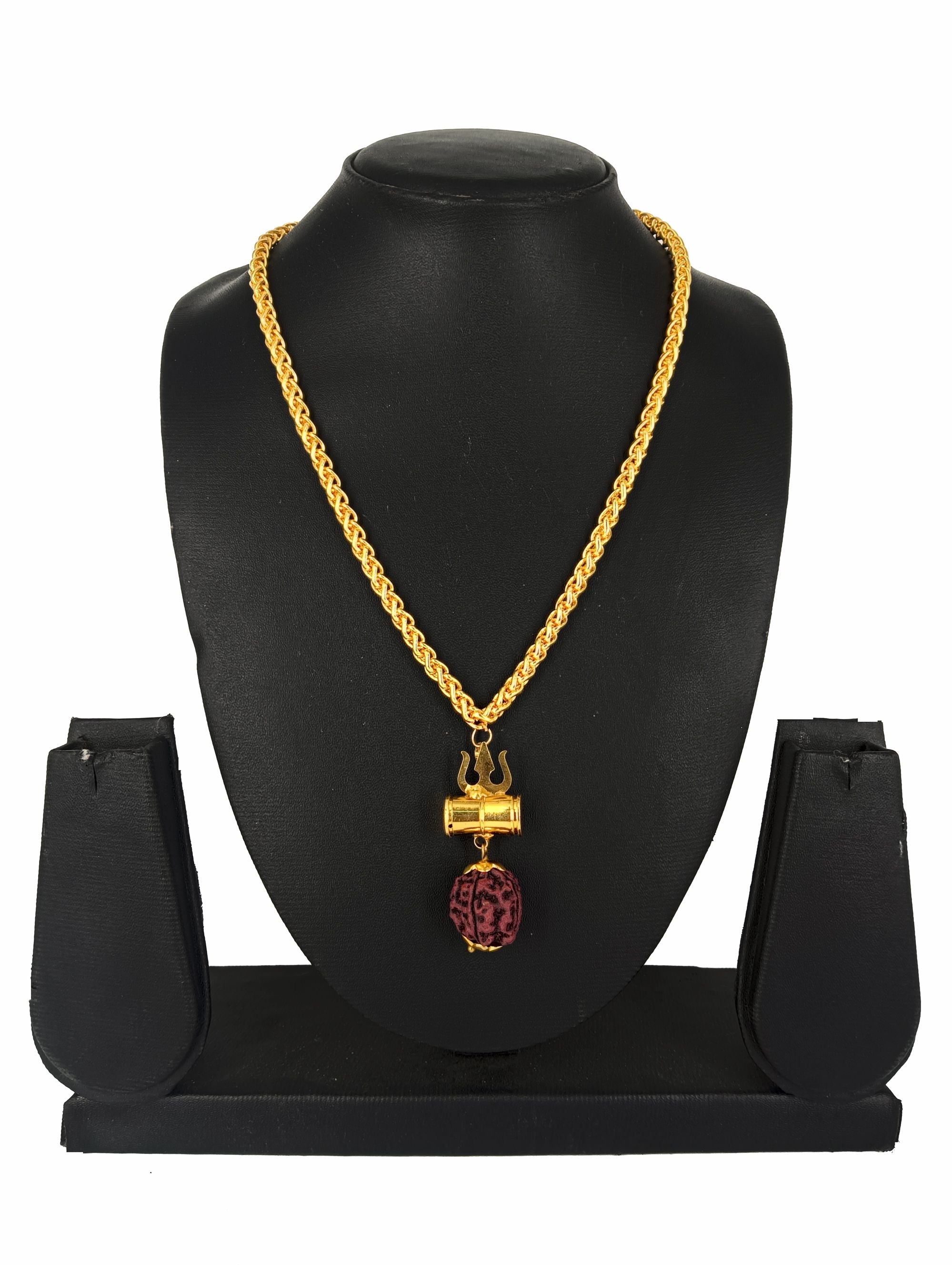 Luxurious Men's Gold Plated Pendant With Chain Vol 2  Glitstudio   