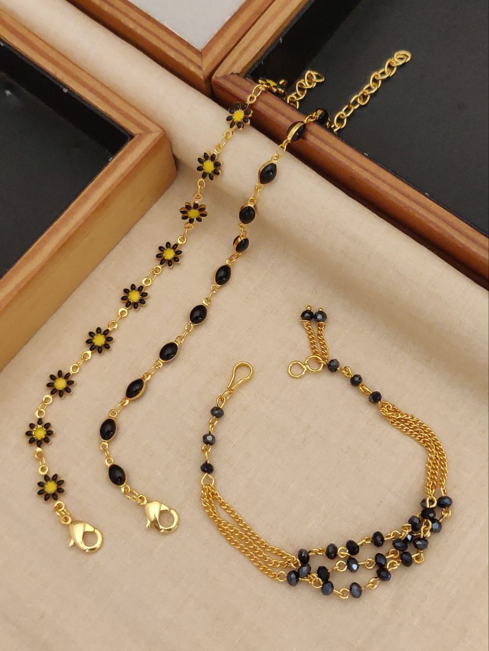 Women's Gold Plated Bracelets  Glitstudio   