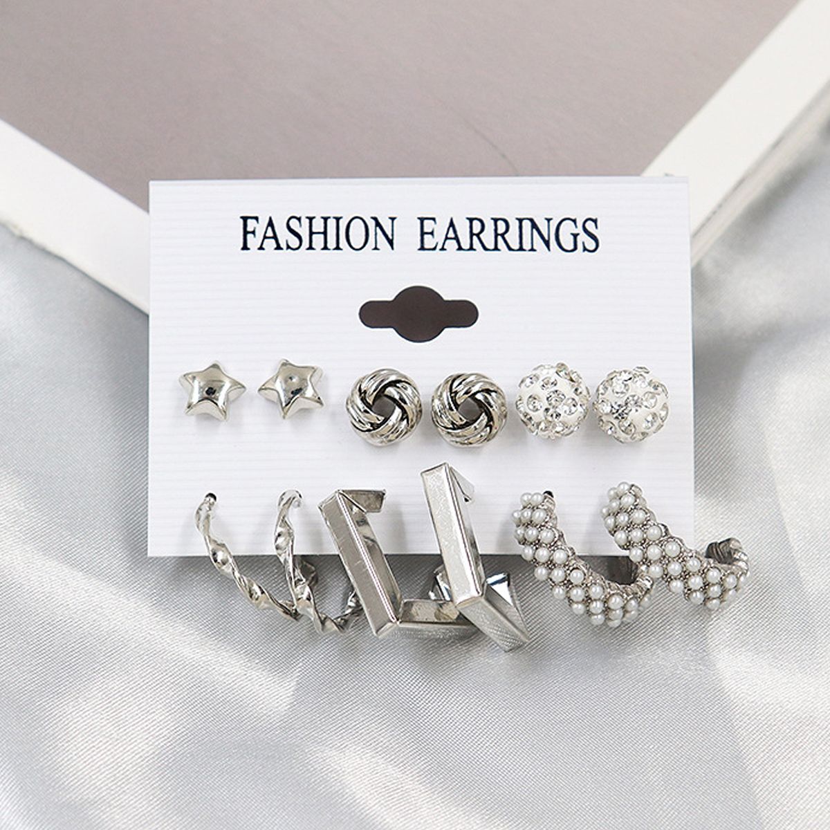 Combo Pack Of Earrings(Pack Of 6) Earrings Glitstudio   