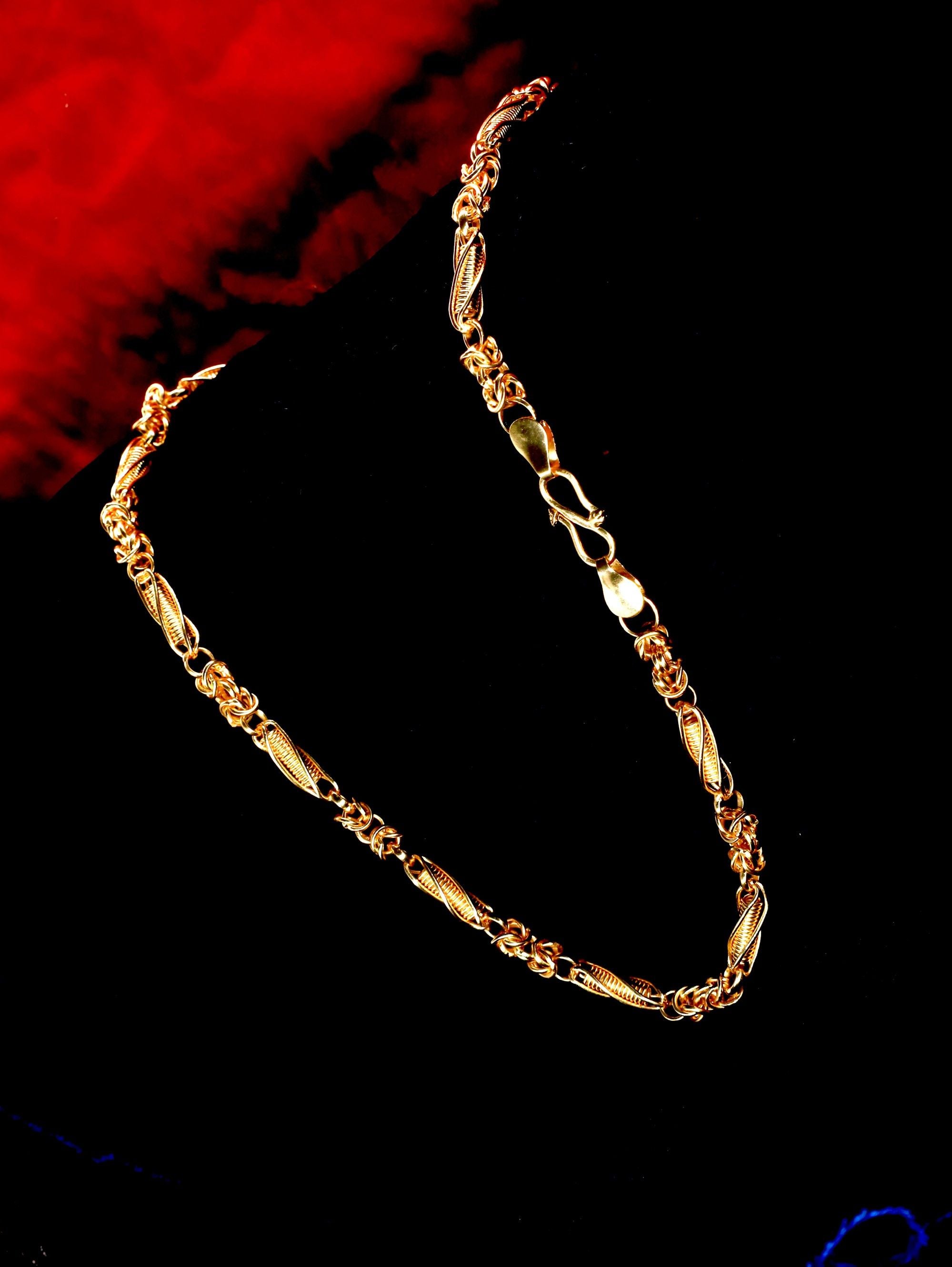 Glowing Men's Chain Vol 1 Necklaces Glitstudio   